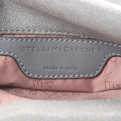 Stella McCartney Shaggy Deer Mini Falabella Fold Over Tote Grey 5 of 9