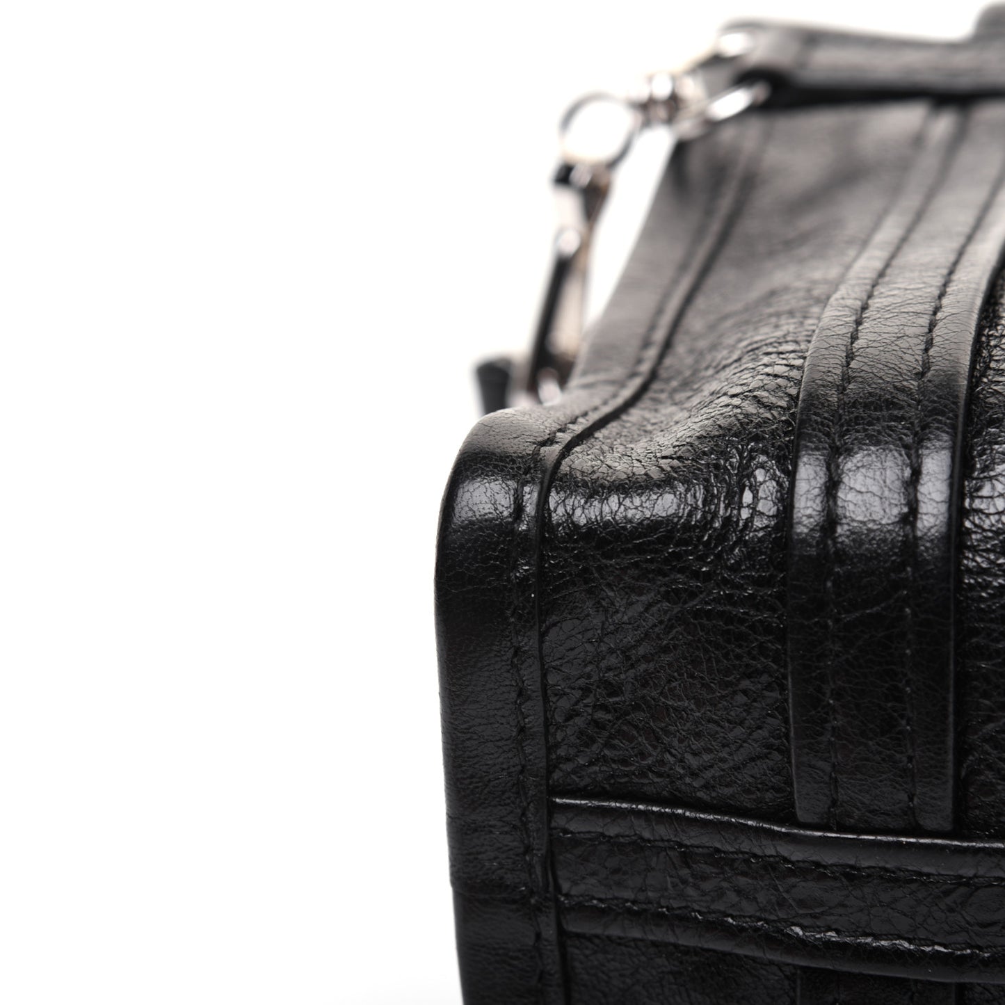 Agneau XXS Bazar Shopper Tote Black