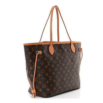 Louis Vuitton Monogram Forte Dei Marmi V Neverfull MM Rose Ballerine 4 of 14