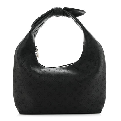 Louis Vuitton Mahina Why Knot MM Black 1 of 9