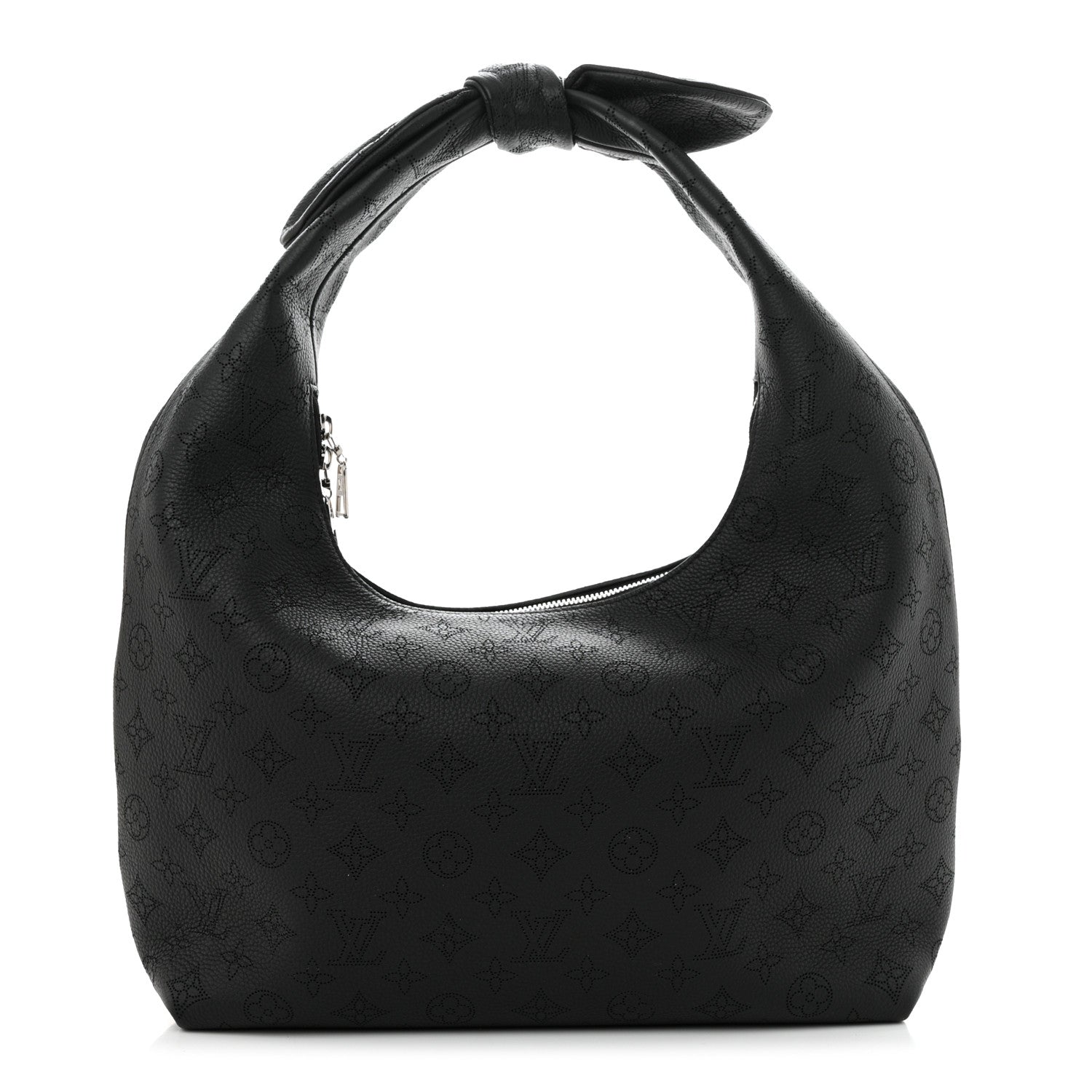 Louis Vuitton Mahina Why Knot MM Black 1 of 9