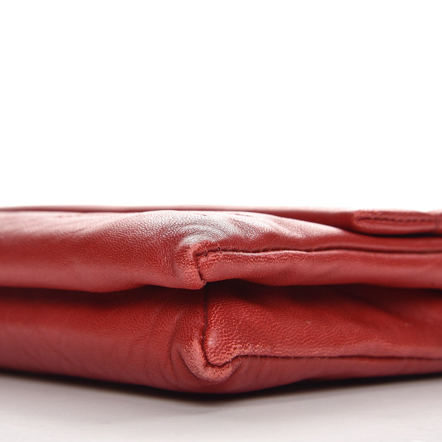Lanvin Lambskin Mini Sugar Flap Shoulder Bag Red 9 of 9