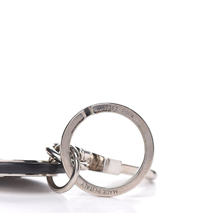 Louis Vuitton LV Circle Bag Charm Key Holder Silver 3 of 3