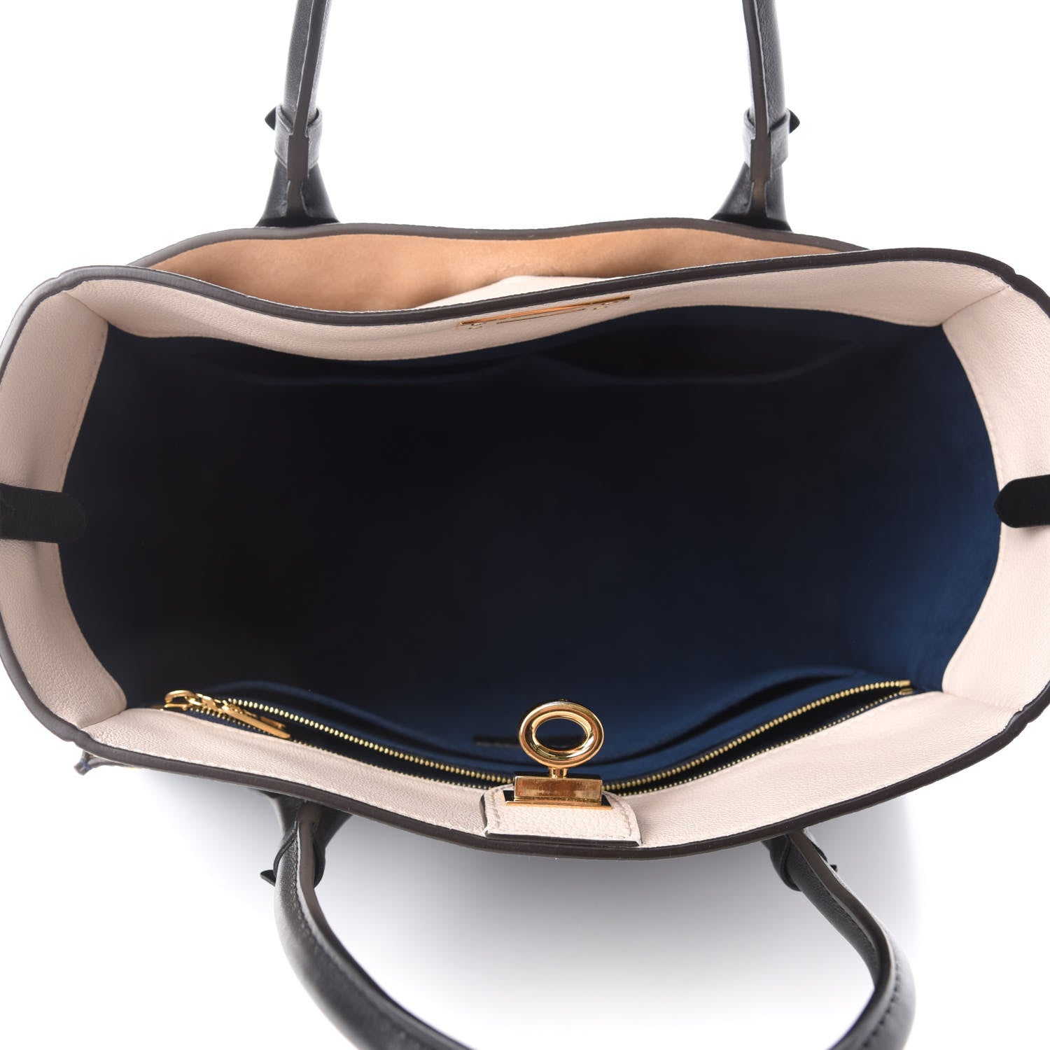 Louis Vuitton Calfskin Monogram On My Side Marine 5 of 13