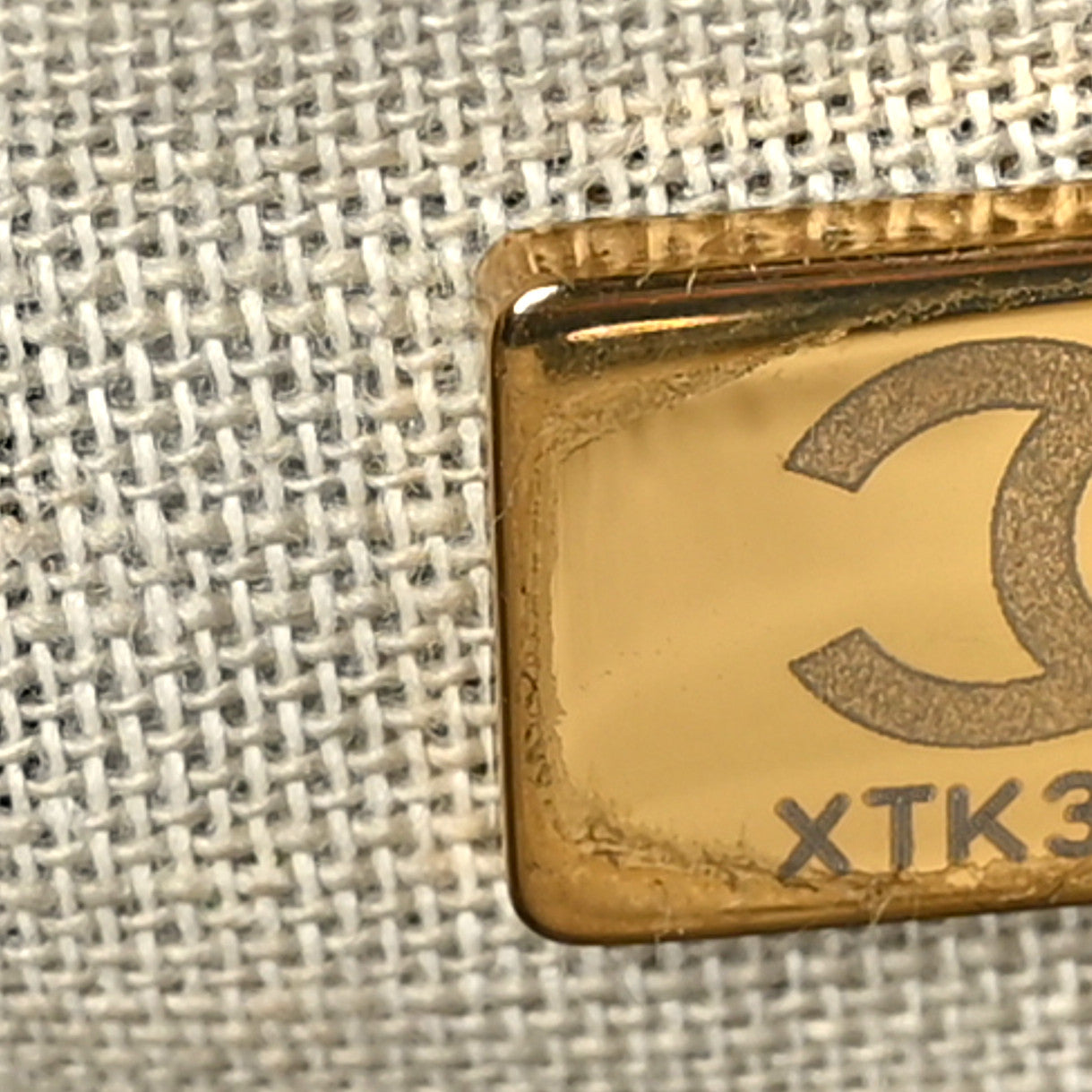 Chanel Cotton Medium Deauville Tote Blue White 7 of 12