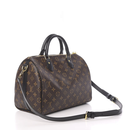 Louis Vuitton Monogram My World Tour Speedy Bandouliere 30 Black 3 of 10