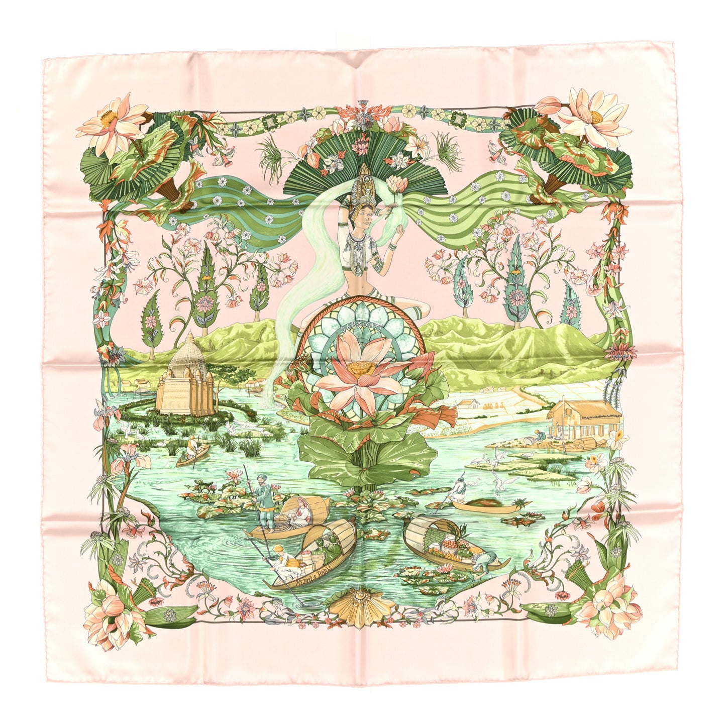 Silk Sarasvati Scarf 90