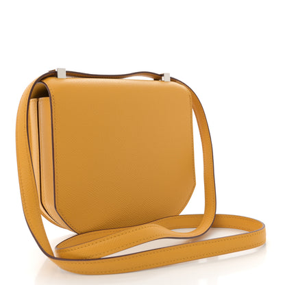 Hermes Epsom Mosaique Au 24-17 Jaune Ambre 3 of 10