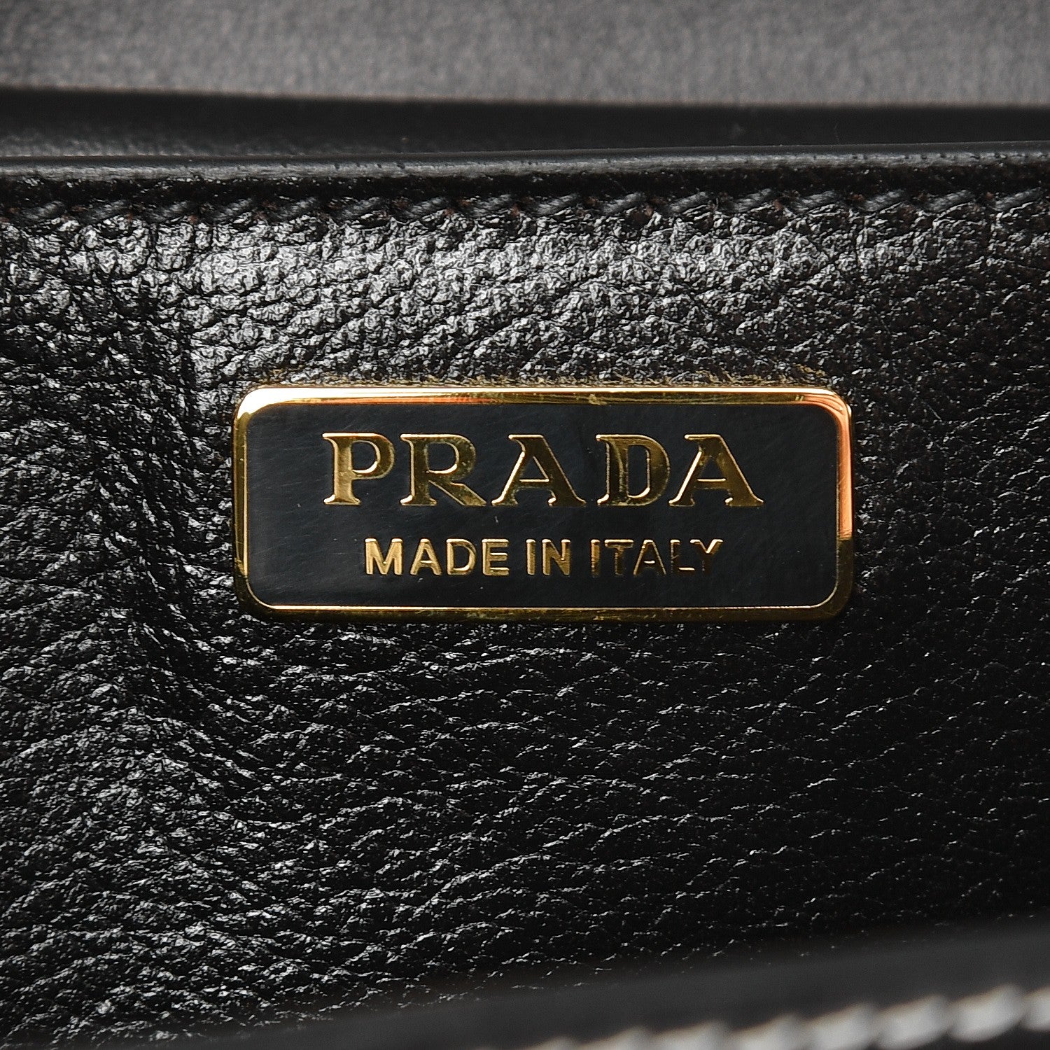 Prada City Calf Saffiano Laser Cut Cahier Bag Black 6 of 7