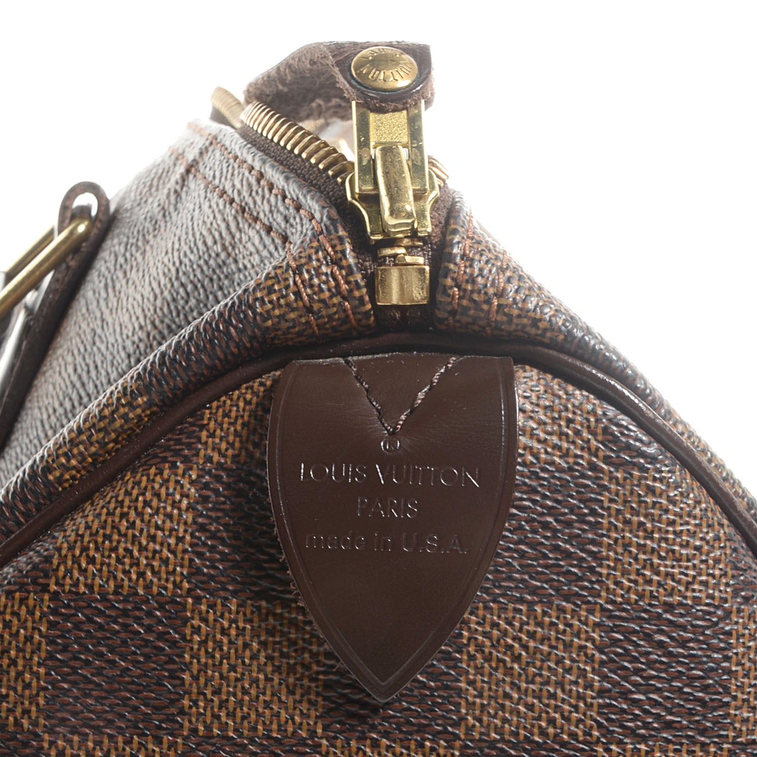 Louis Vuitton Damier Ebene Speedy 30 7 of 8