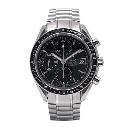 Omega Stainless Steel 40mm Speedmaster Date Automatic Watch Black 3210.50 1 of 5