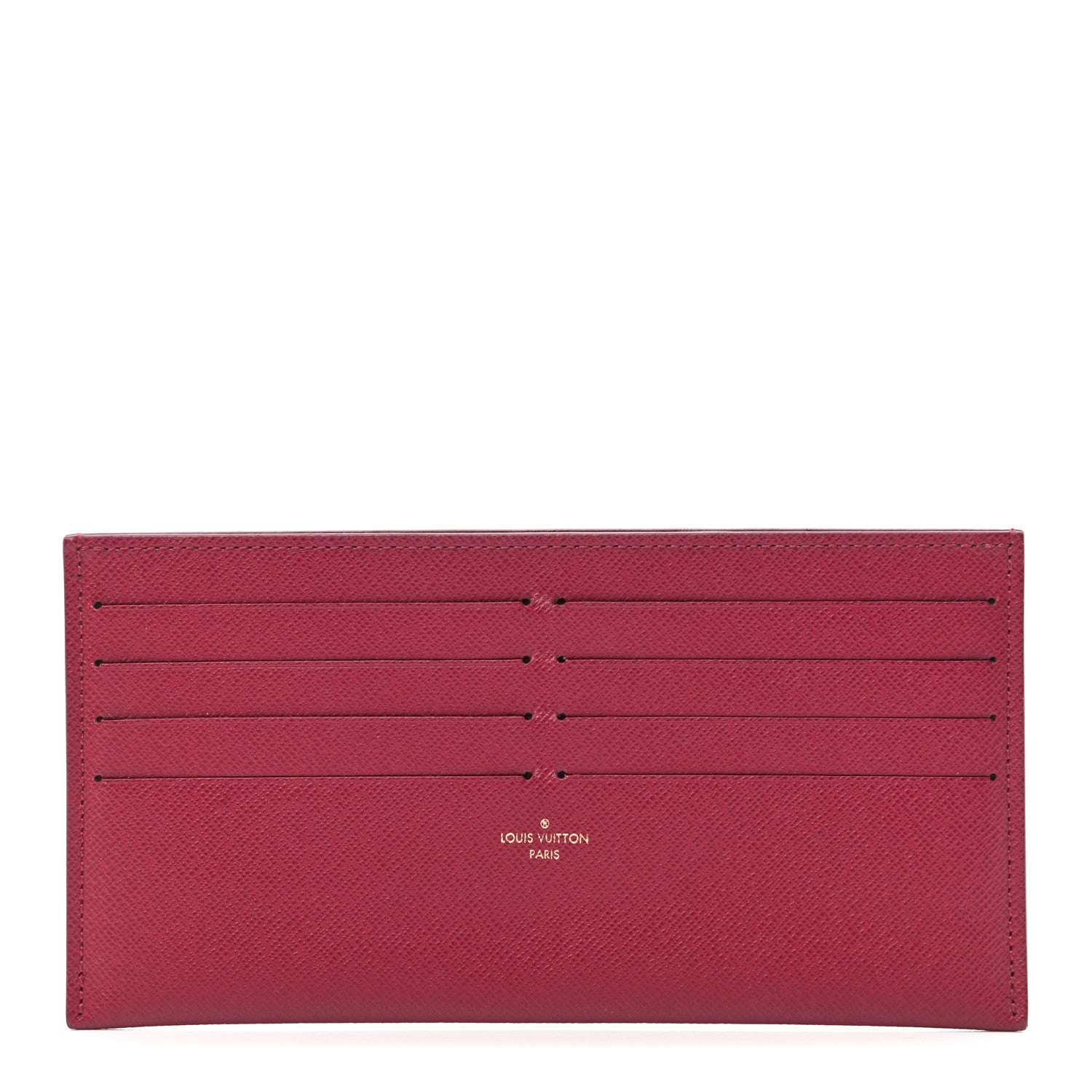 Louis Vuitton Calfskin Felicie Card Holder Insert Fuchsia 1 of 7
