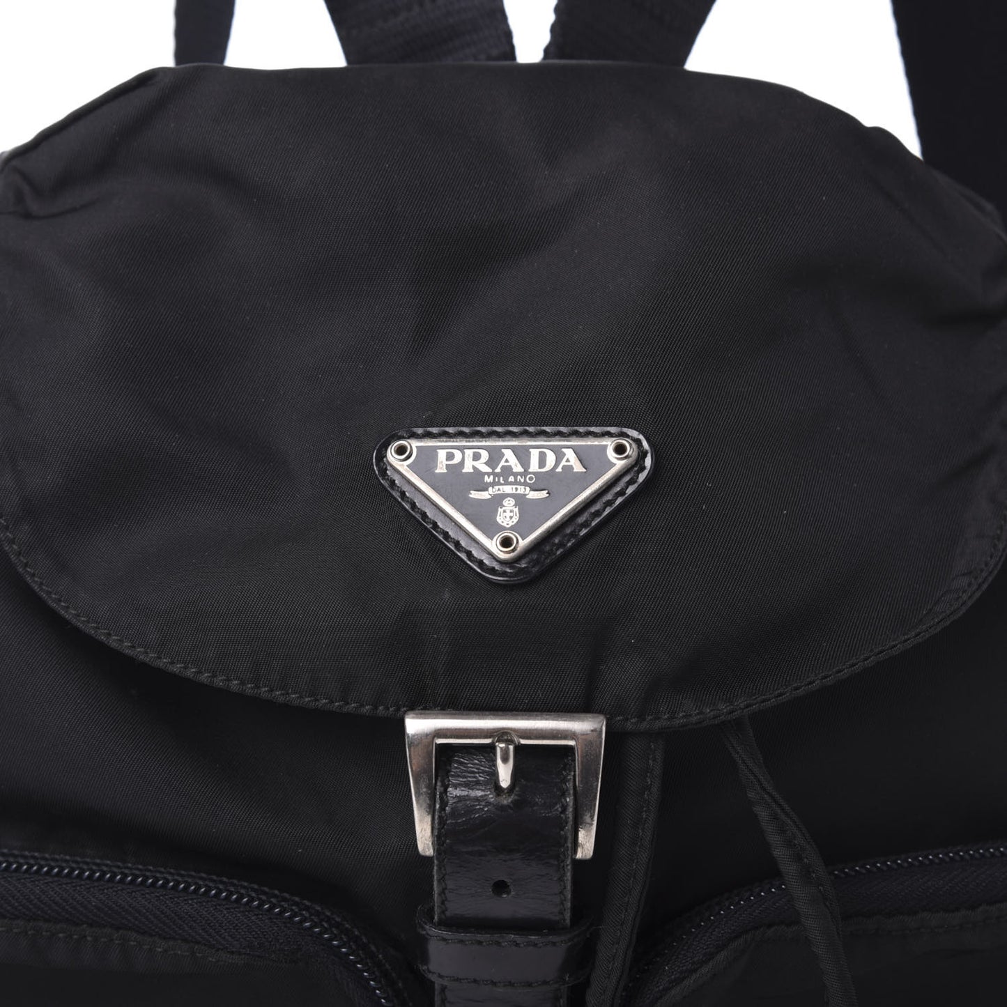 Tessuto Nylon Vela Small Backpack Black