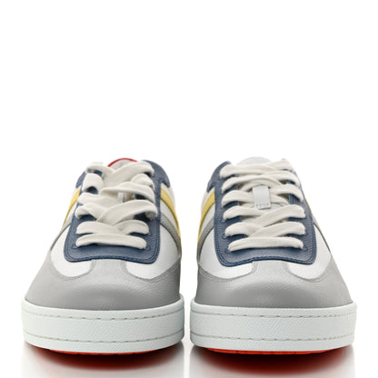 Hermes Epsom Mens Boomerang Sneakers 42.5 Multicolore White 2 of 7