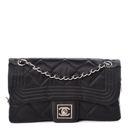 Chanel Nylon Ski Sport Flap Black 1 of 12
