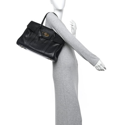 Mulberry Natural Leather Bayswater Black 2 of 13