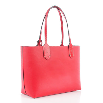 Gucci GG Supreme Monogram Small Reversible Tote Beige Red 3 of 7
