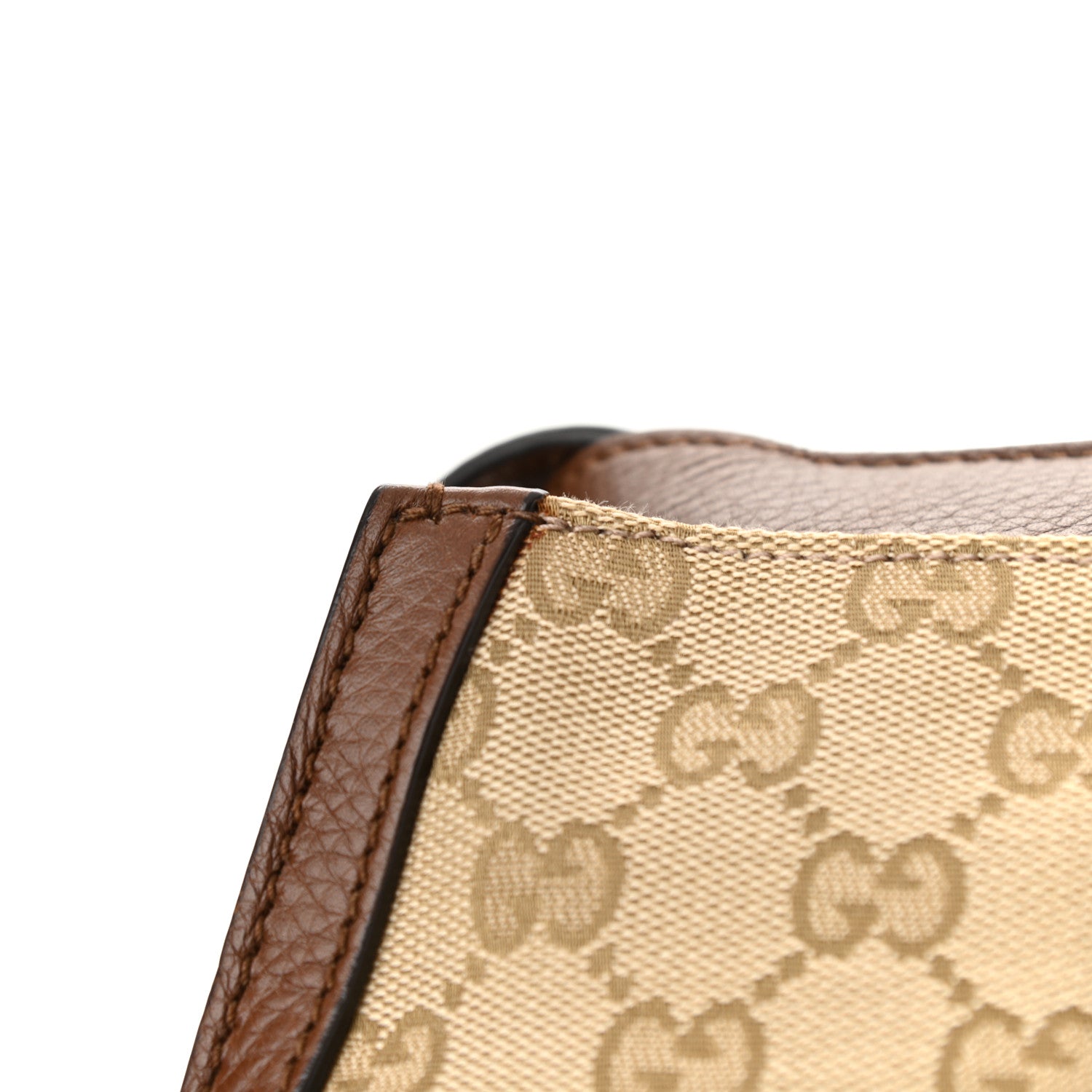 Gucci Monogram Ramble Layered Tote Brown 12 of 15