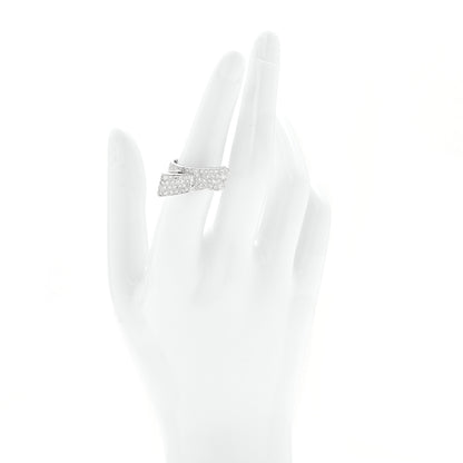 Parker & West by FASHIONPHILE 18K White Gold Diamond 1.26ctw Bow Ring 53 6.25 2 of 10