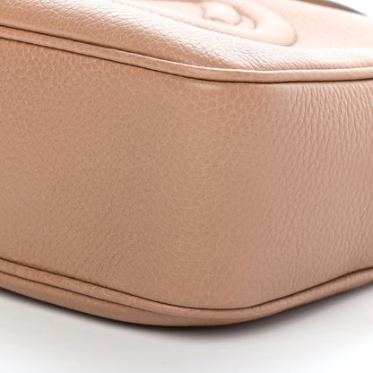 Gucci Pebbled Calfskin Small Soho Disco Bag Camelia 10 of 10