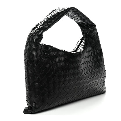 Bottega Veneta Calfskin Intrecciato Small Hop Black 3 of 10