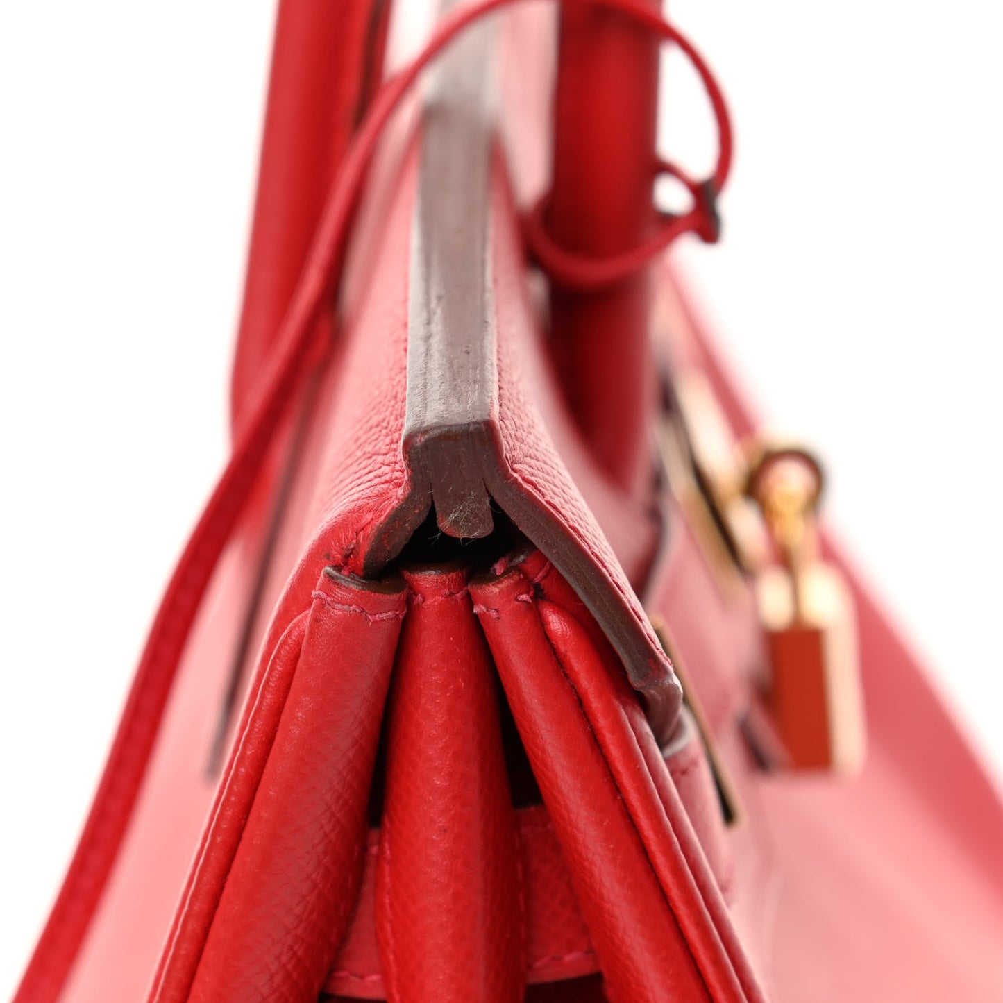 Epsom Birkin 35 Rouge Casaque