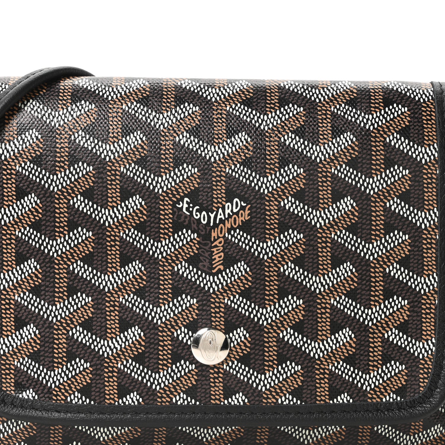 Goyard Goyardine Plumet Wallet Clutch Black 7 of 9