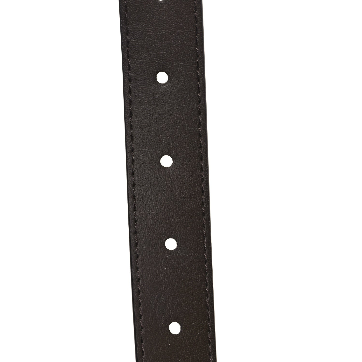 Louis Vuitton Mini Damier Ebene 25mm LV Initiales Belt 80 32 5 of 6