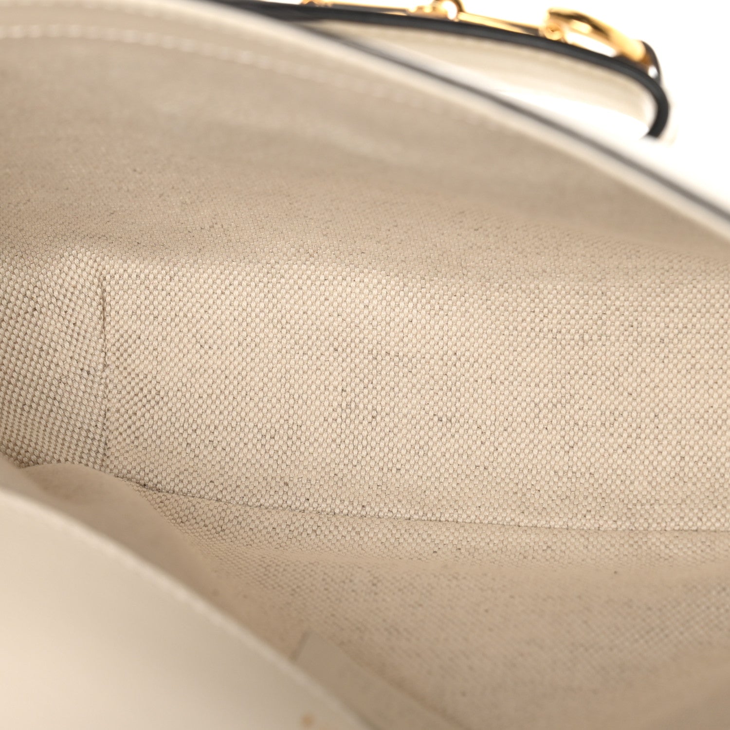 Gucci Azalea Calfskin Web Mini Horsebit 1955 Shoulder Bag Mystic White 5 of 12