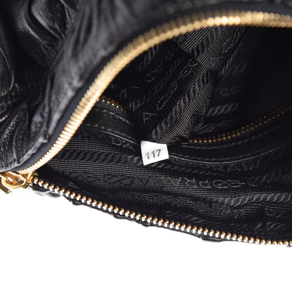 Prada Nappa Gaufre Mini Bag Black 9 of 9