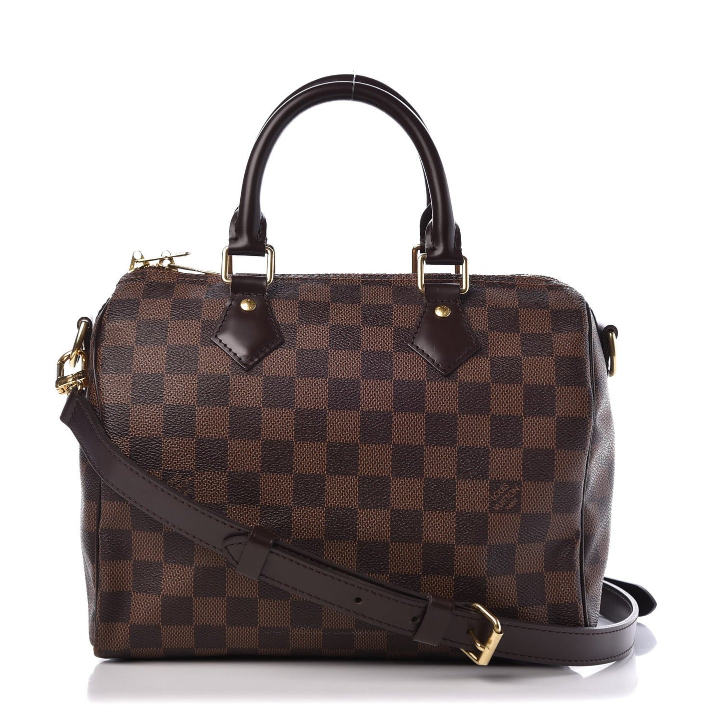 Damier Ebene Speedy Bandouliere 25
