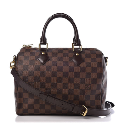 Louis Vuitton Damier Ebene Speedy Bandouliere 25 1 of 9