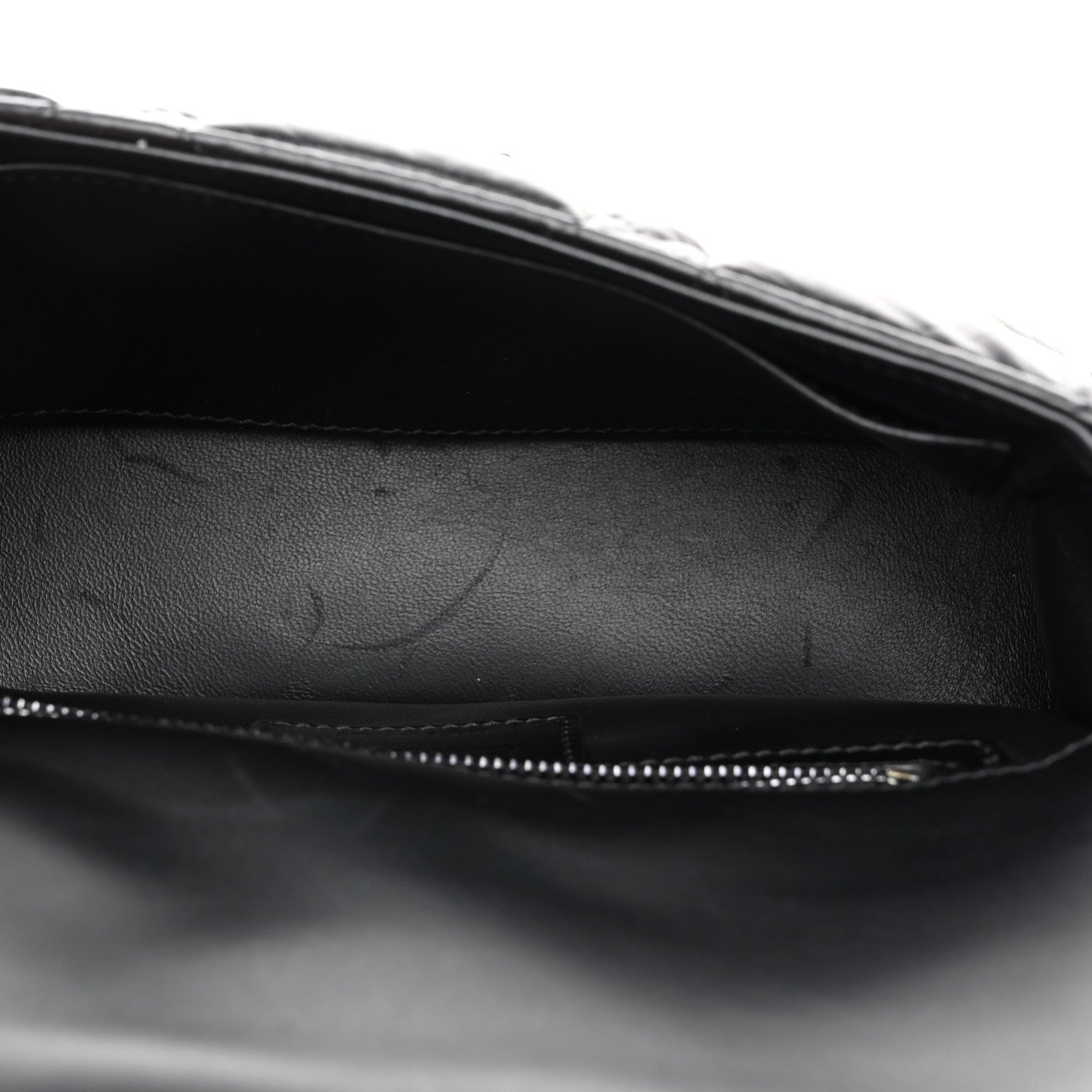 Christian Dior Calfskin Macrocannage Small Caro Bag Black 5 of 10