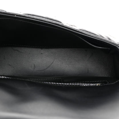 Christian Dior Calfskin Macrocannage Small Caro Bag Black 5 of 10