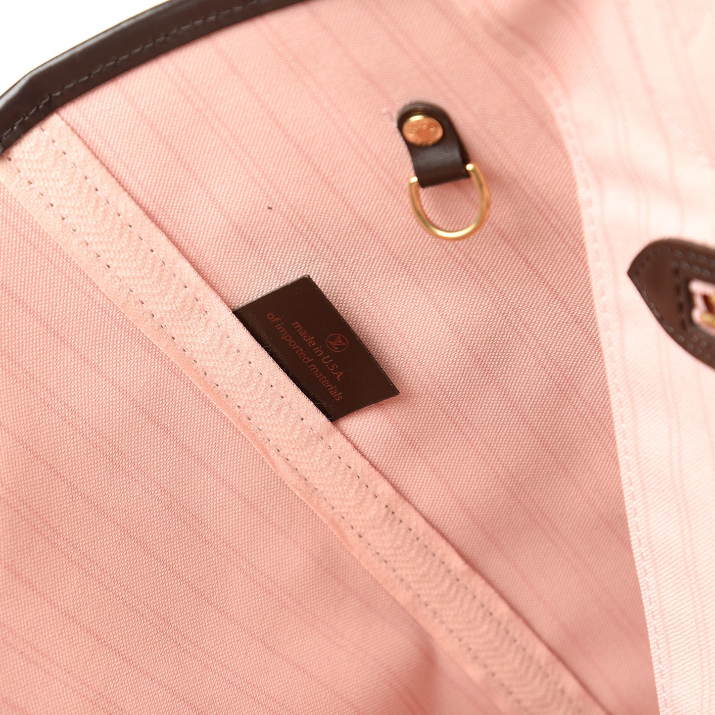 Damier Ebene Neo Neverfull MM Rose Ballerine