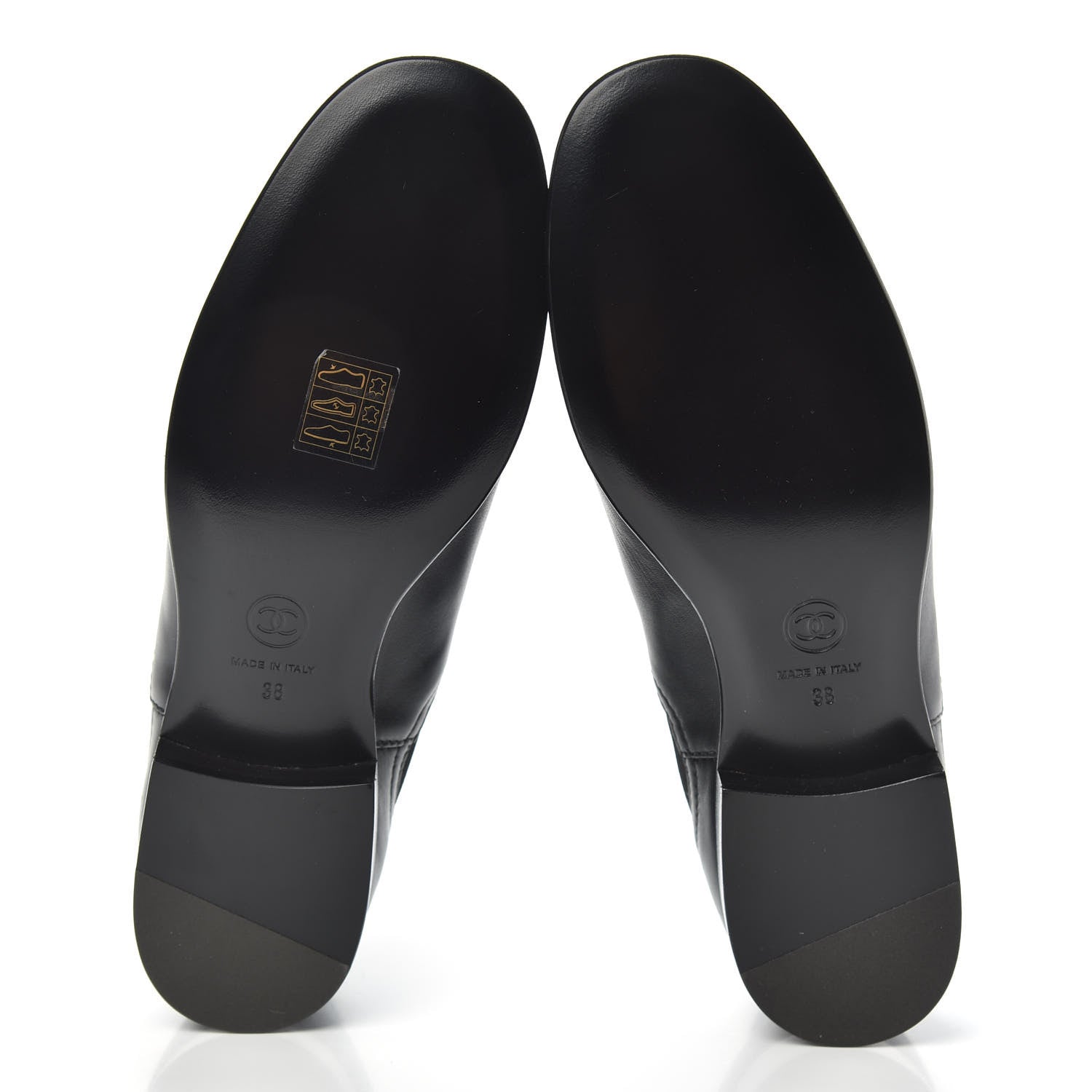 Chanel Calfskin Elastic Short Boots 38 Black 5 of 8