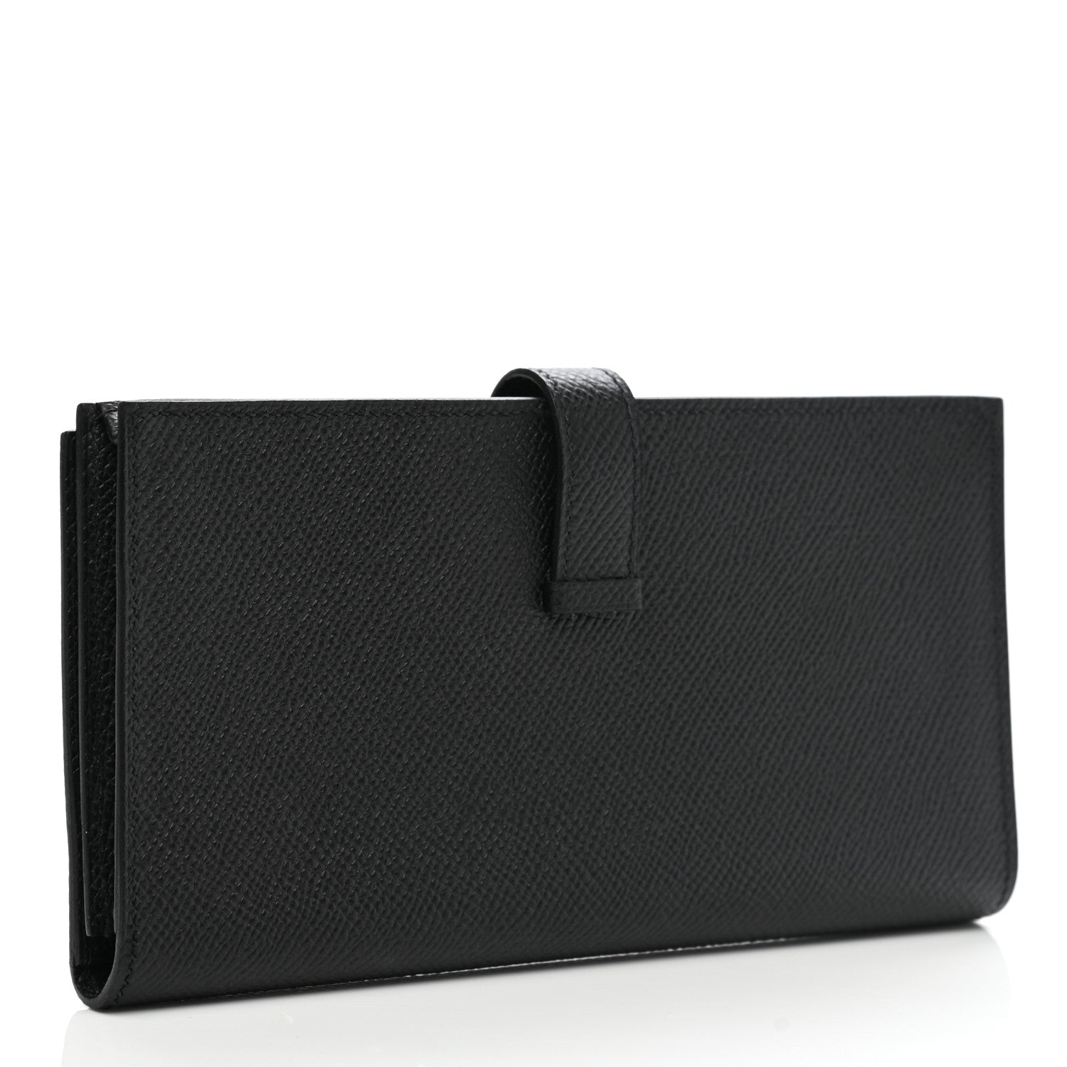 Hermes Epsom Bearn Gusset Wallet Black 3 of 8