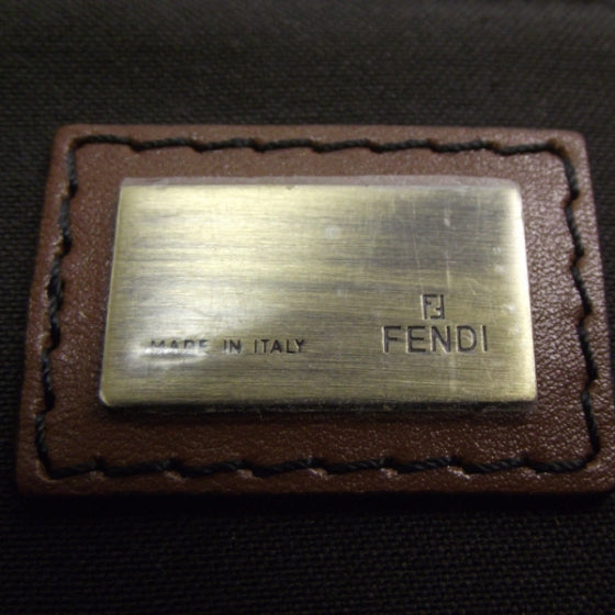 Fendi Canvas Leather B Bag 7 of 11