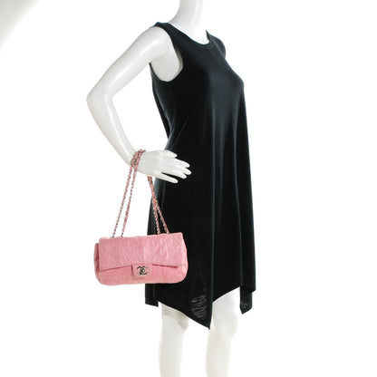 Chanel Snakeskin Ultimate Stitch Flap Pink 2 of 8