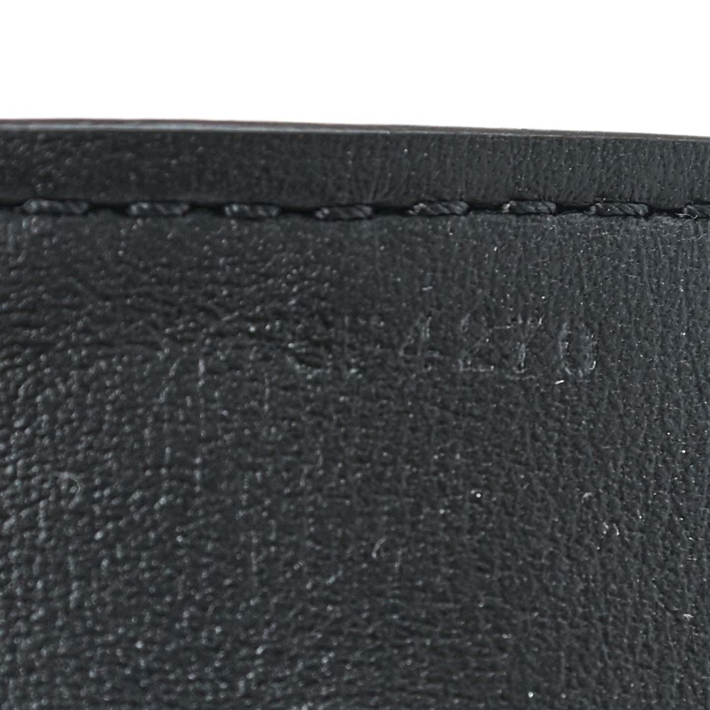 Reverse Monogram Bandouliere Shoulder Strap XL Black