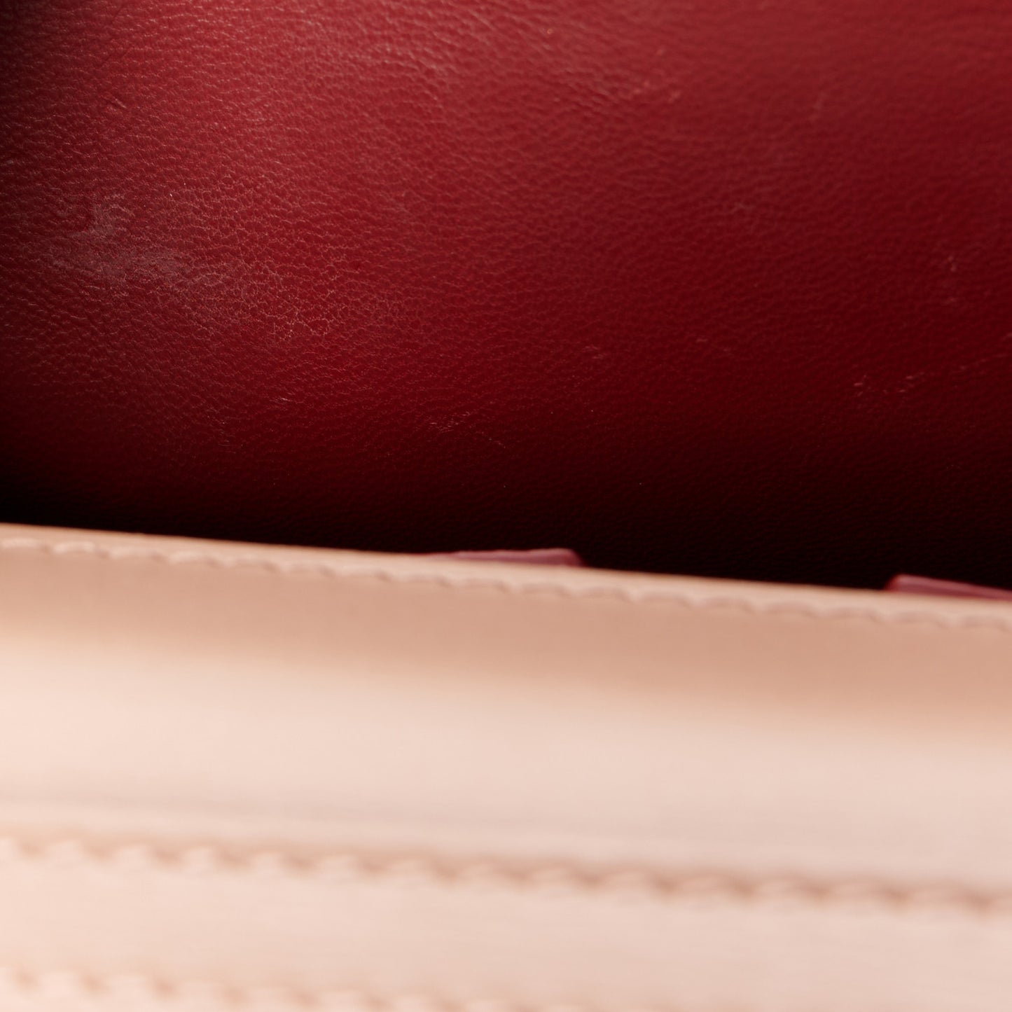 OFF WHITE Calfskin Jitney 0.5 Shoulder Bag Brown