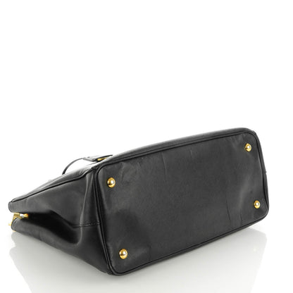 Prada Saffiano Large Galleria Double Zip Tote Black 4 of 8