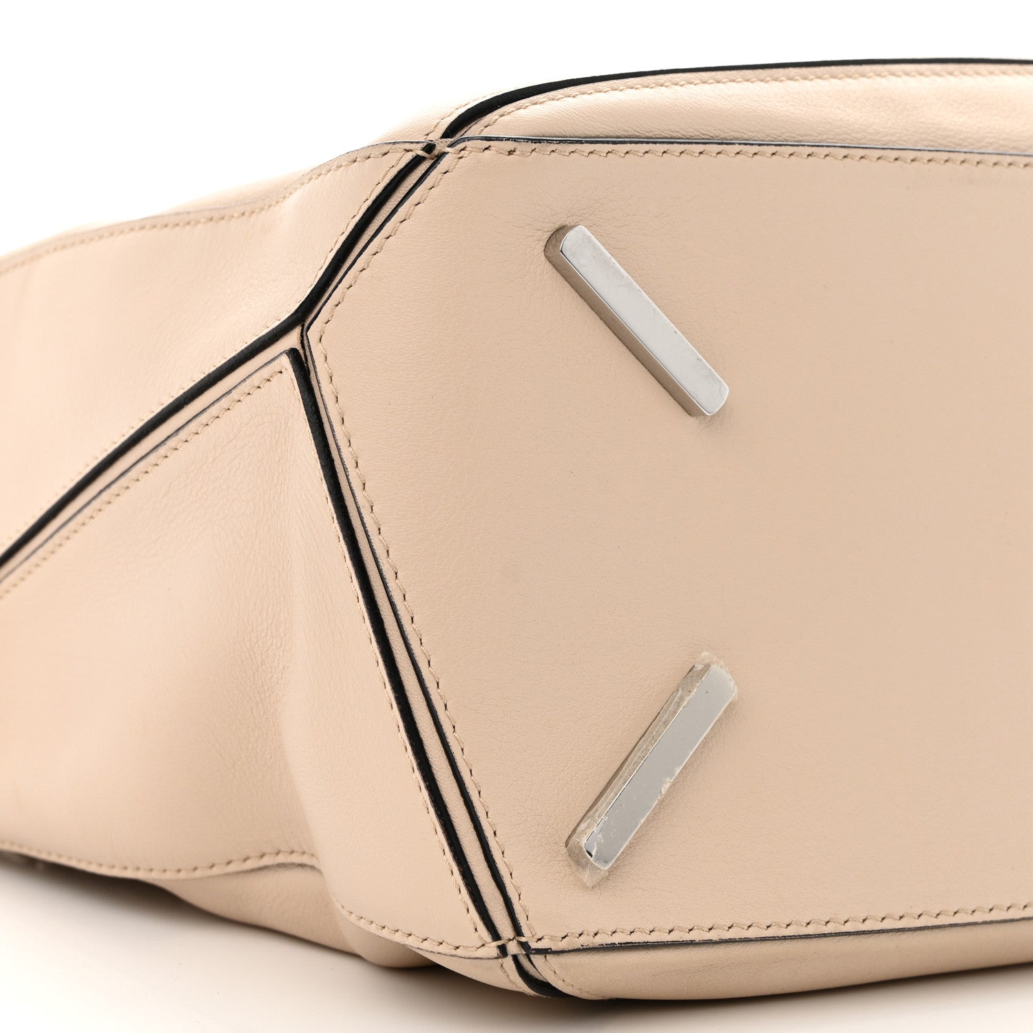 Loewe Calfskin Medium Puzzle Bag Ash 10 of 13
