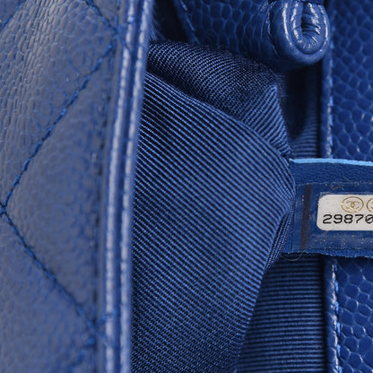 Chanel Caviar Quilted Incognito Mini Square Flap Dark Blue 7 of 11