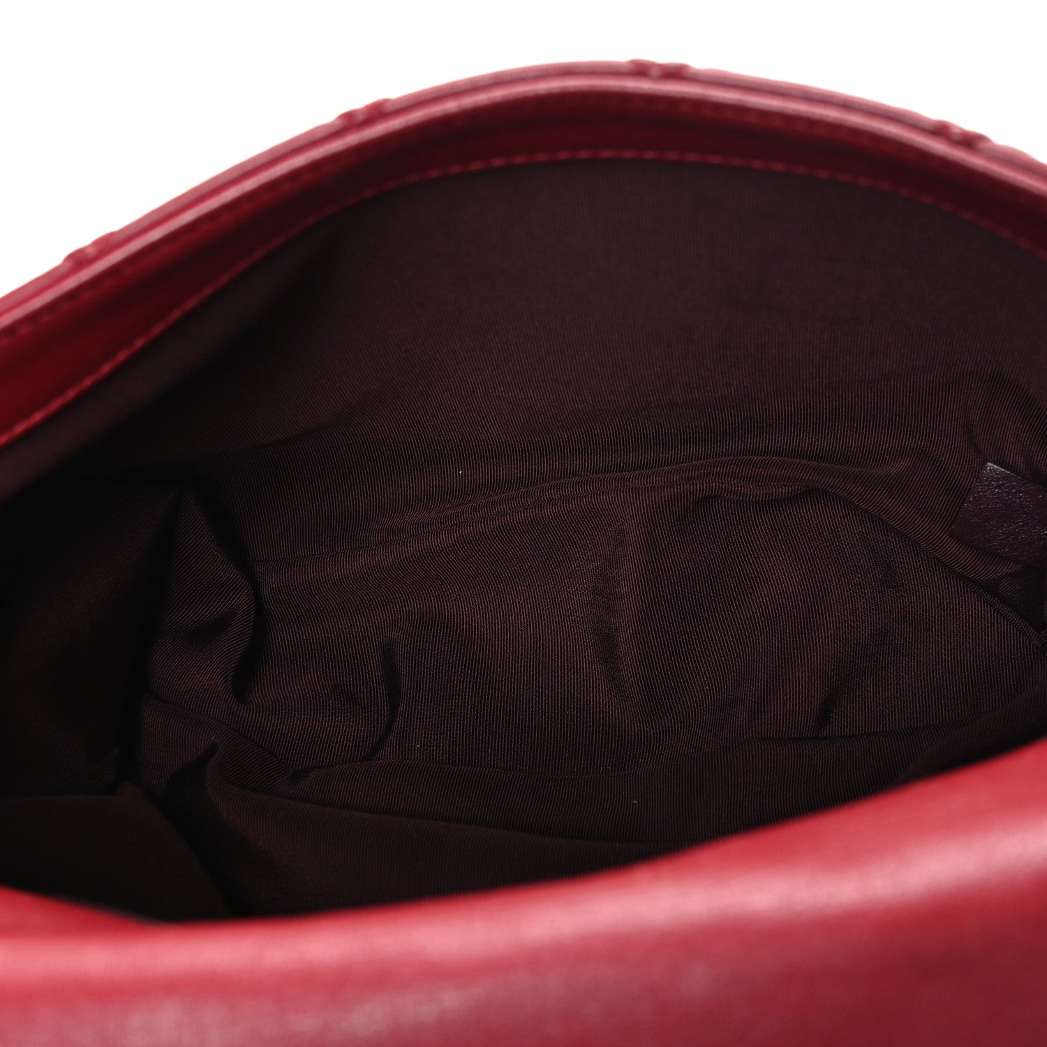 Chanel Calfskin Diamond Debossed Large Cosmos Flap Red 5 of 10