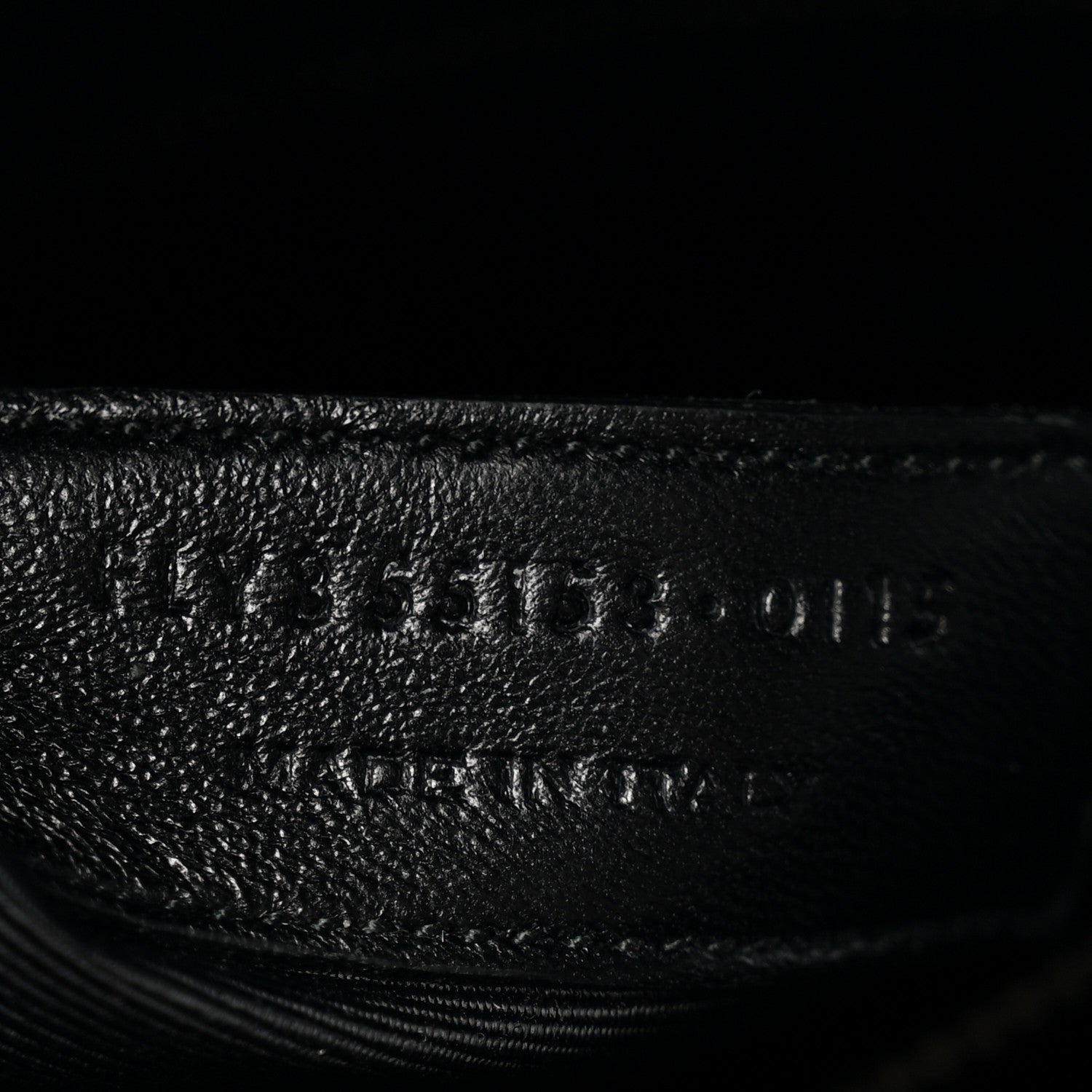 Saint Laurent Calfskin Crocodile Embossed Small Sac de Jour Black 7 of 12