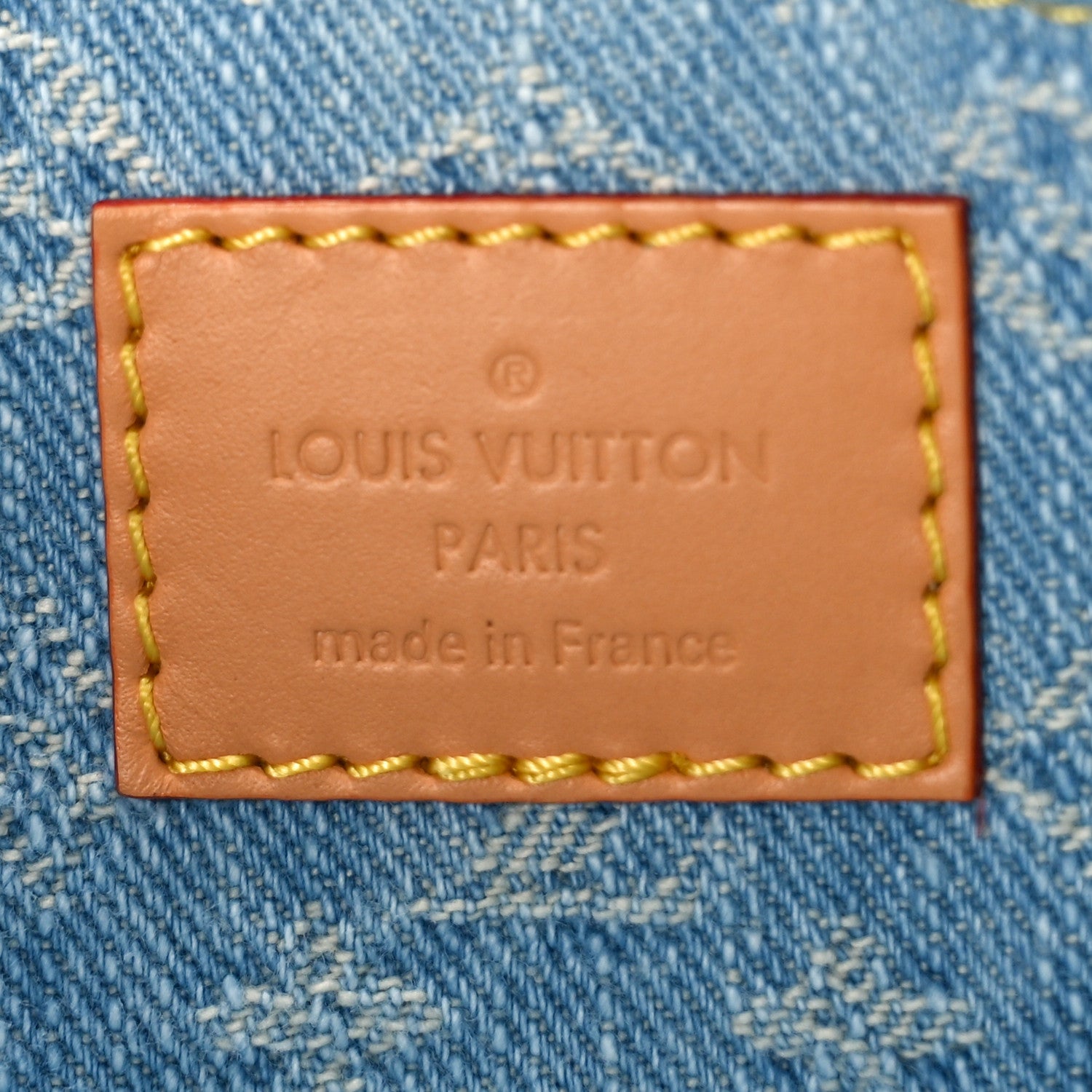 Louis Vuitton Denim Monogram Pochette Cosmetique PM Sky Blue 6 of 8