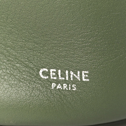 Celine Smooth Calfskin Nano Big Bag Bucket Army Green 6 of 9