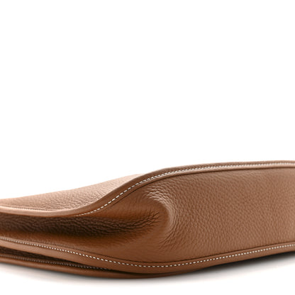 Hermes Taurillon Clemence Evelyne III PM Gold 9 of 11