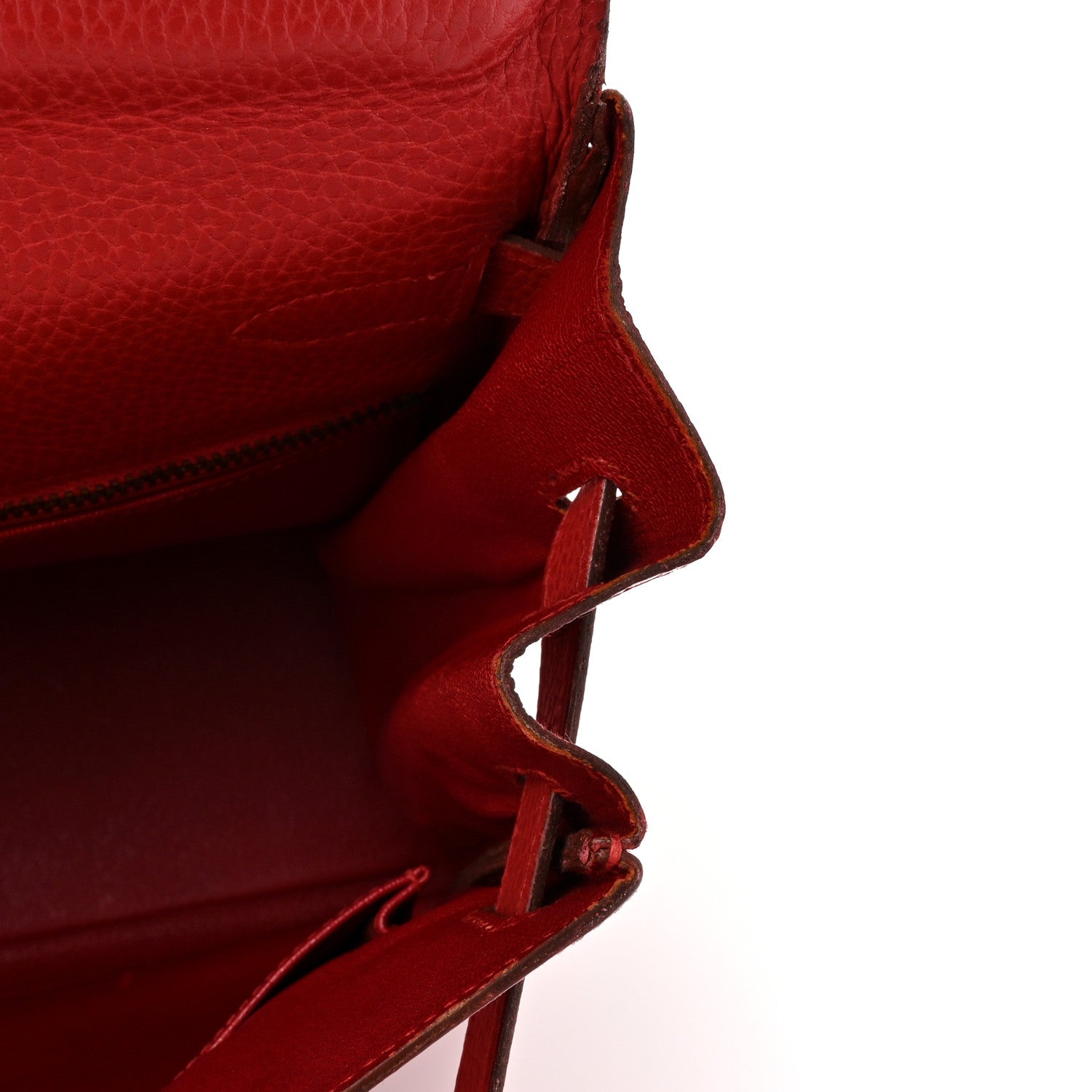 Hermes Ardennes Kelly Retourne 35 Rouge Vif 14 of 22